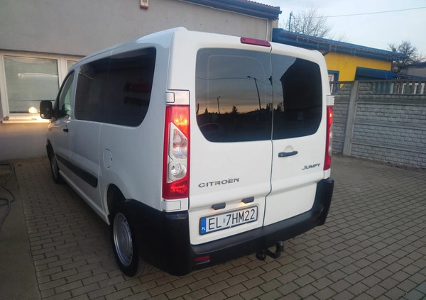 Citroen Jumpy Combi cena 35900 przebieg: 224000, rok produkcji 2011 z Zgierz małe 232